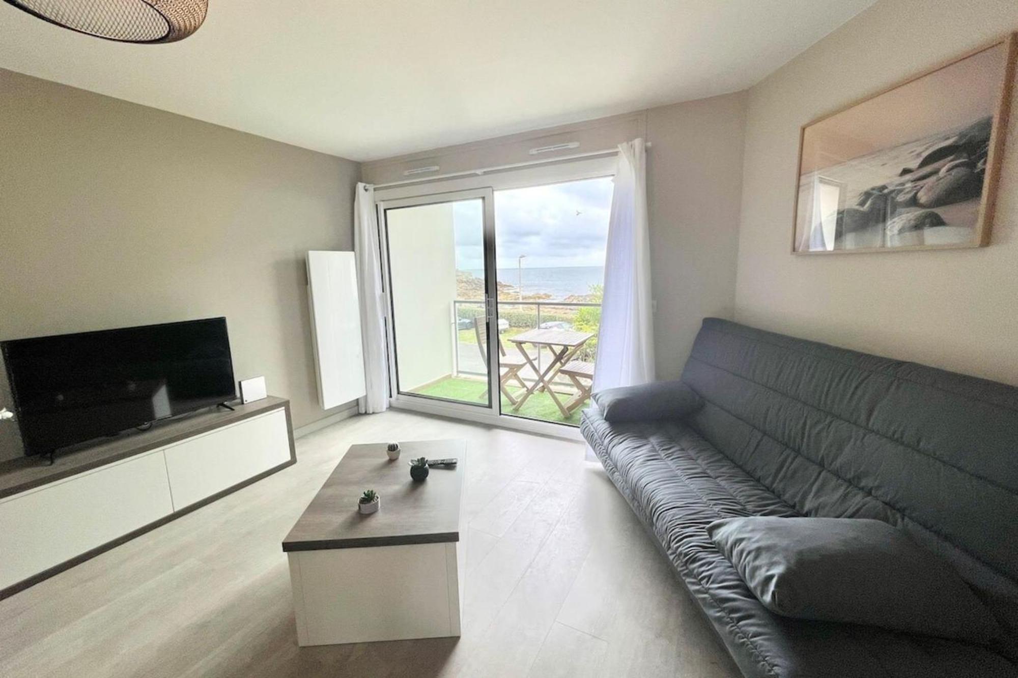 Royal Appartement De Standing - Face A L'Ocean Ploemeur Kültér fotó
