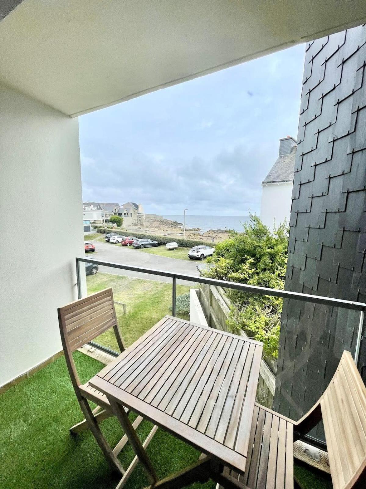 Royal Appartement De Standing - Face A L'Ocean Ploemeur Kültér fotó