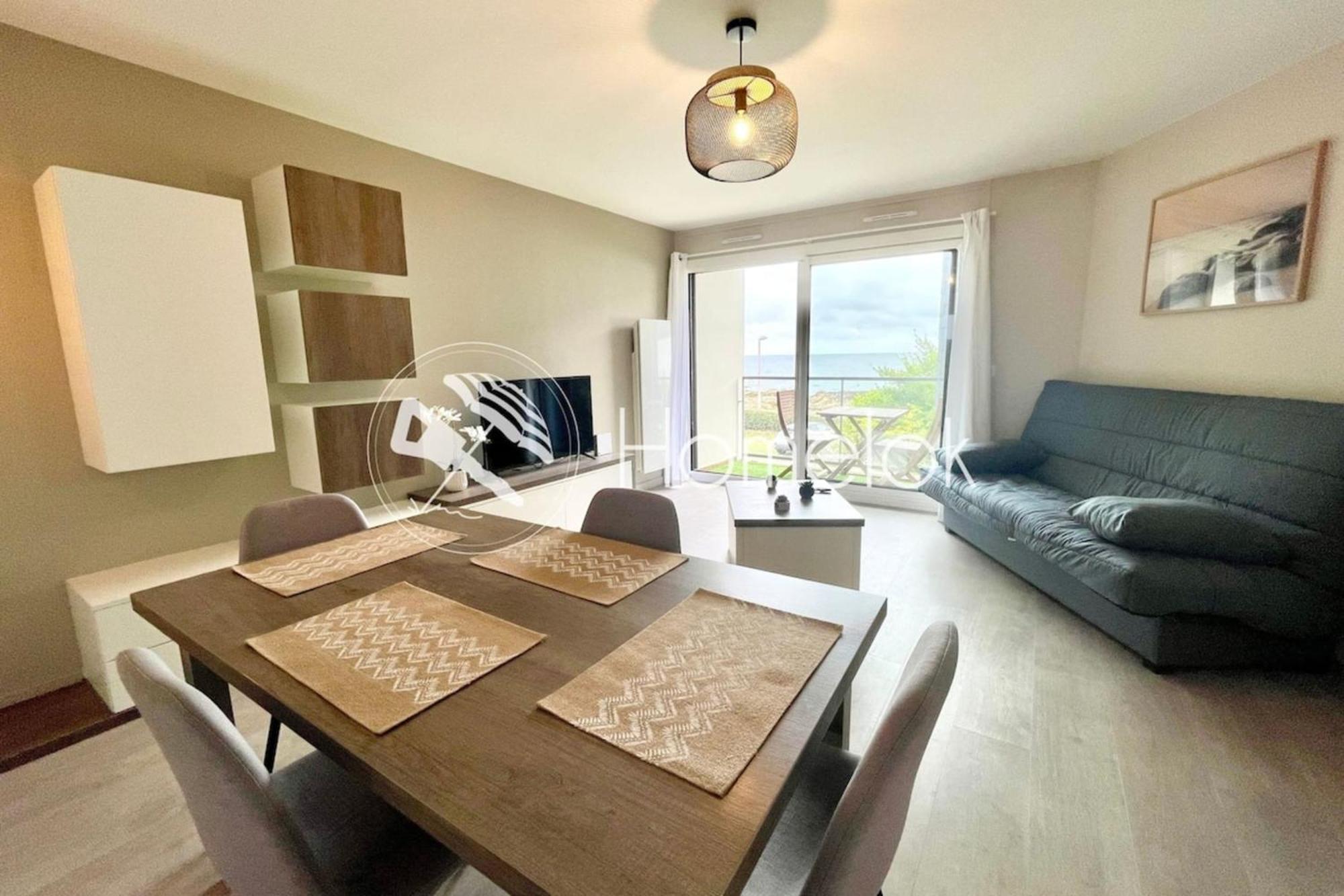 Royal Appartement De Standing - Face A L'Ocean Ploemeur Kültér fotó